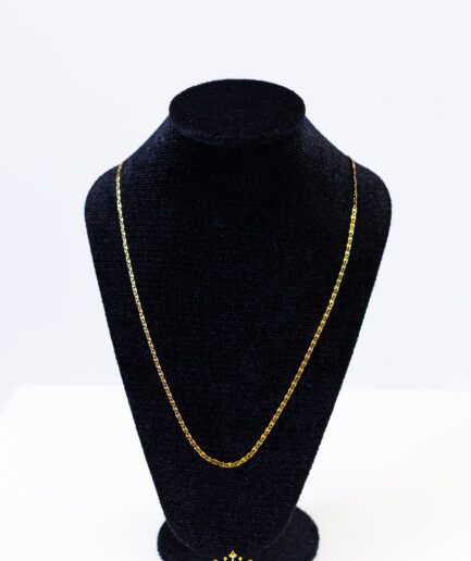 Corrente e Pulseira Baiano Banhado a Ouro 18k