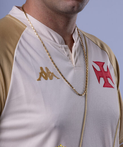 Camisa Vasco III Jogador 24/25 Kombat Bege - KAPPA