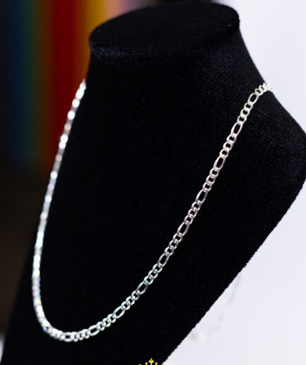 Corrente 4mm Prata Mista